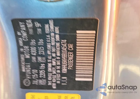 2011 Hyundai Genesis Coupe 3.8L z USA, uszkodzony, nr VIN KMHHU6KH9BU045474